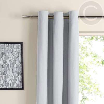Zen Ecru Plain Eyelet Curtains